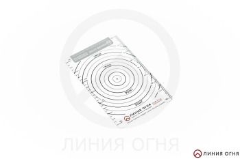 Линия Огня - Карточка измерения кучности МОА